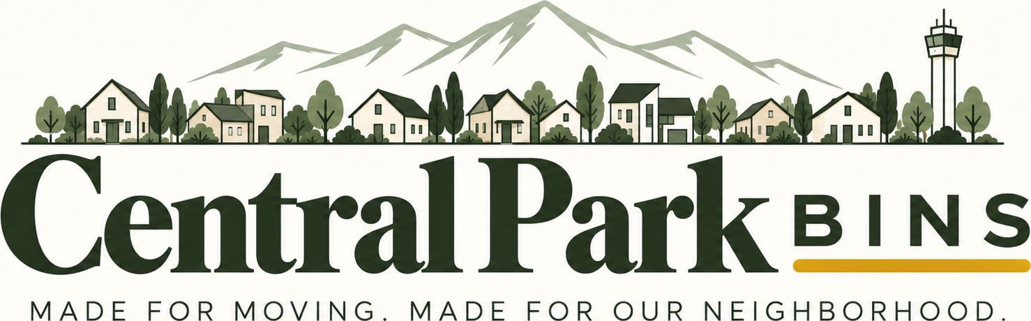 Central Park Bins — Made for moving. Made for our neighborhood.